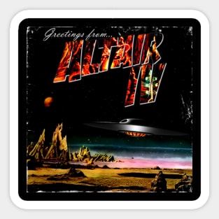 Greetings from Altair Sticker